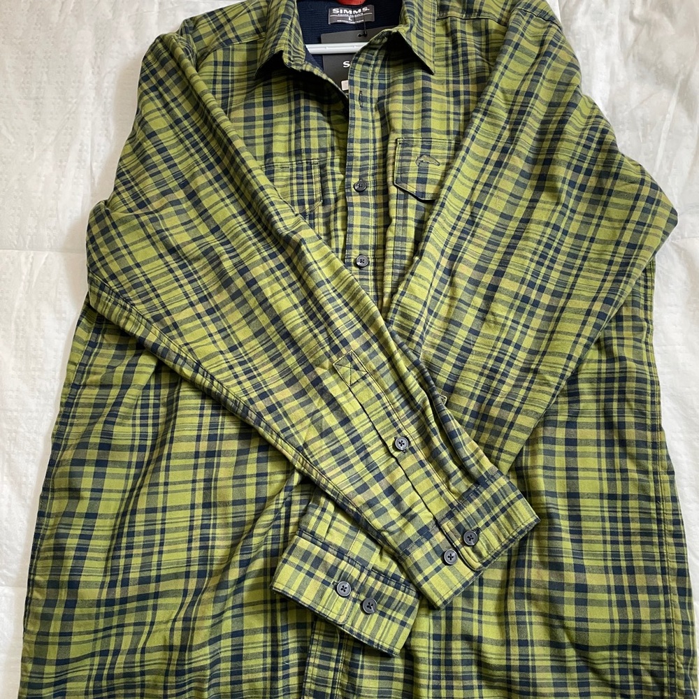 ✨MEN’S SIMMS FLANNEL✨